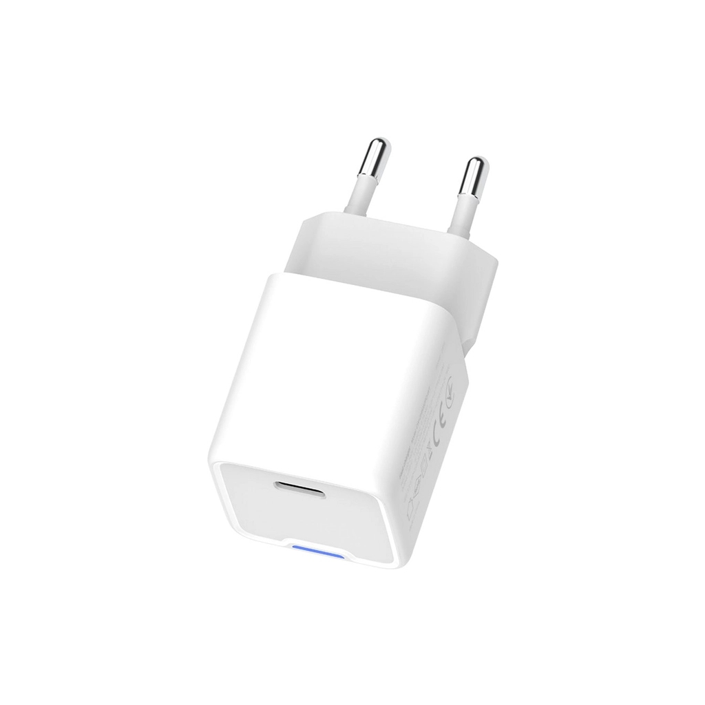 Зарядний пристрій ColorWay GaN Mini 35W PD Port PPS USB-C white (CW-CHS056PD-WT)