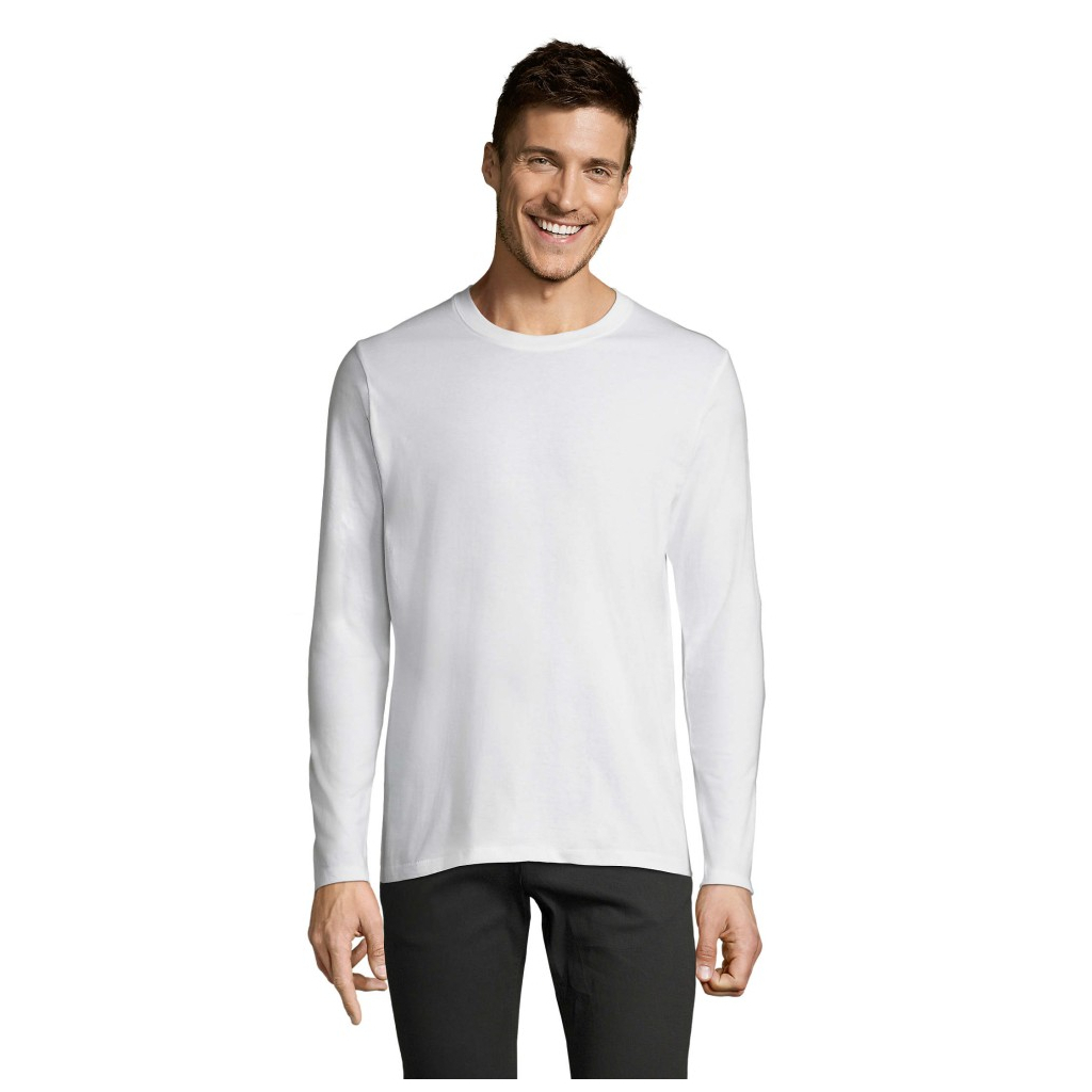 Лонгслів Sol's Imperial LSL men білий L (02074102L)