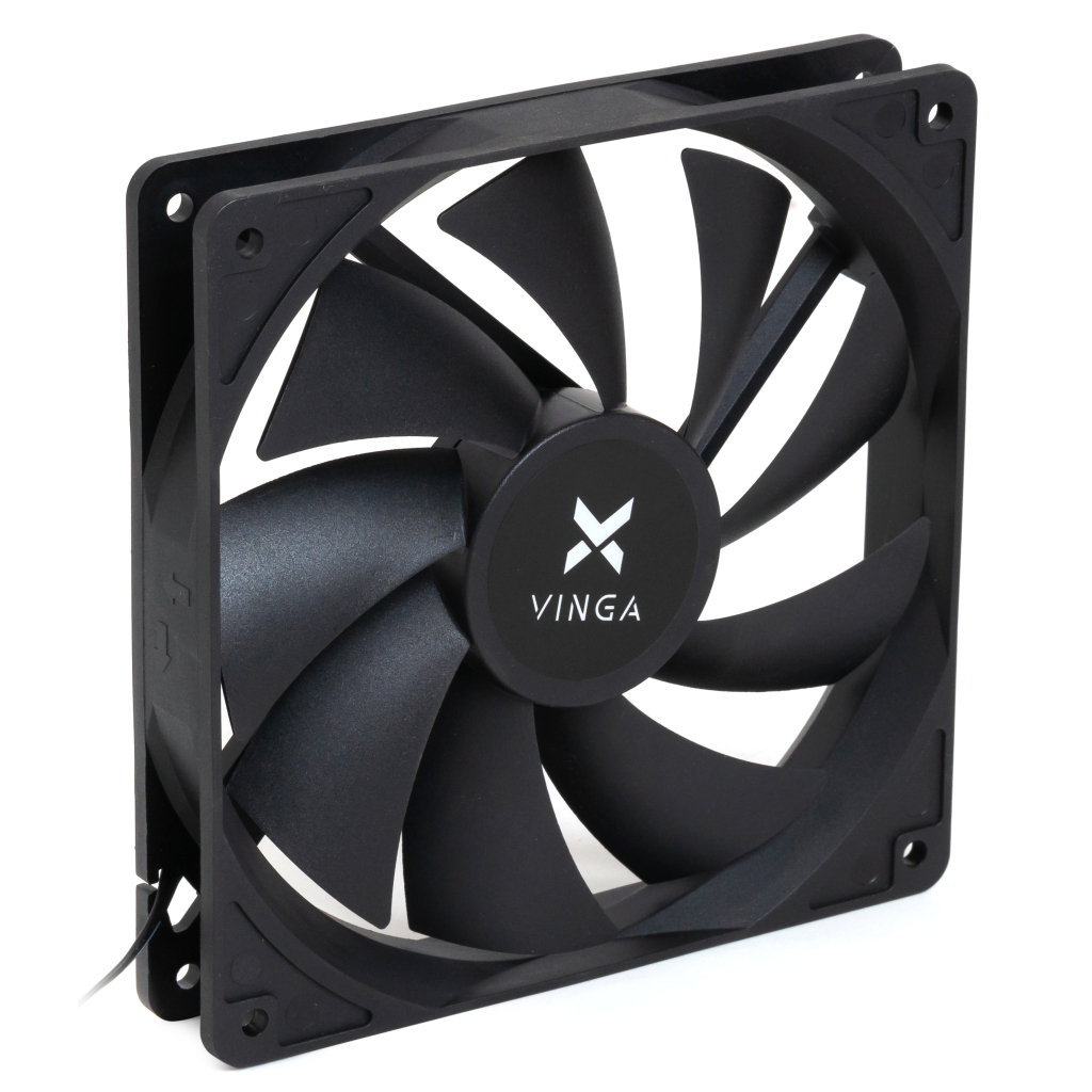 Кулер до корпусу Vinga 14025 PWM 4pin ОЕМ