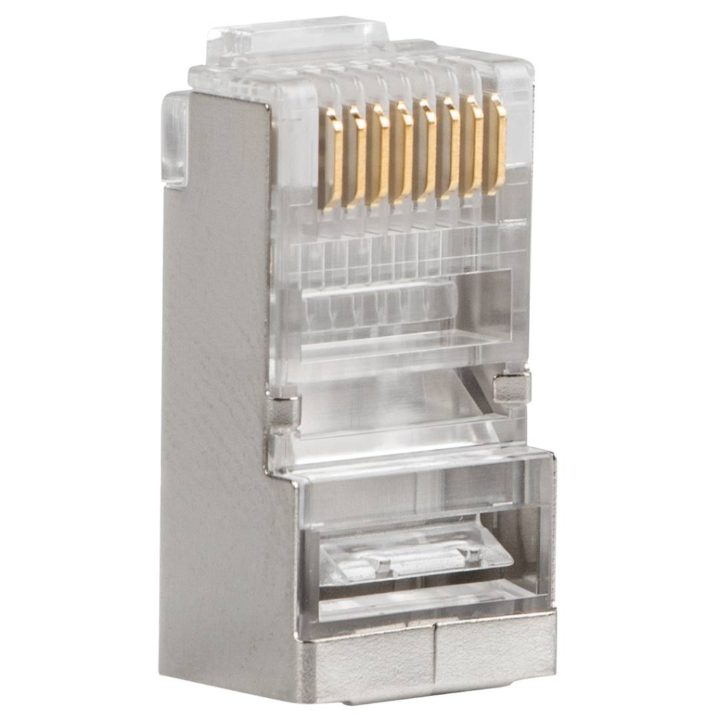Конектор RJ45 cat.5e STP 8P8C 100шт/пак Kingda (KDPG8015/100)