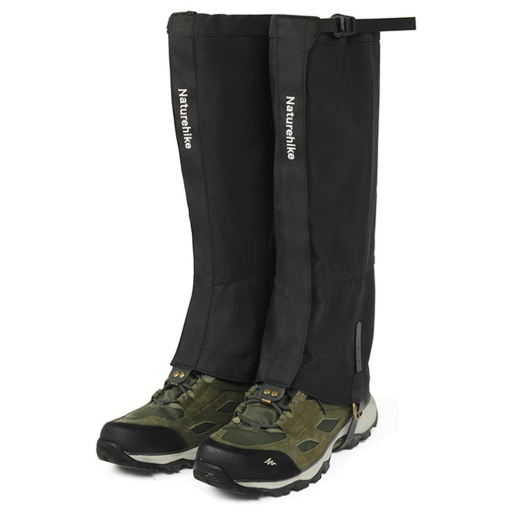 Бахіли туристичні Naturehike Водонепроникні CNK2450DS011, розмір L, чорні (6975641889724)