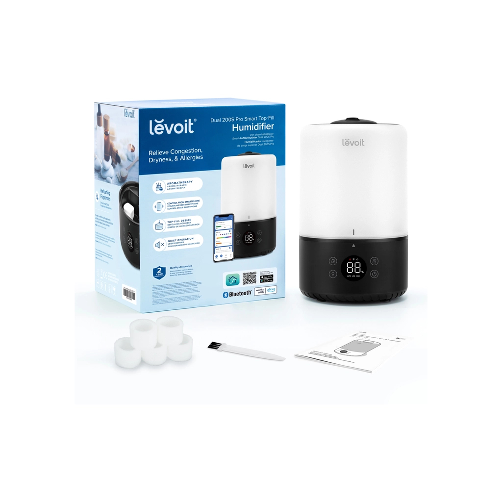Зволожувач повітря Levoit Dual 200S Pro Smart Top-Fill LUH-D301S-KEUR (HEAPHULVSEU0079Y)