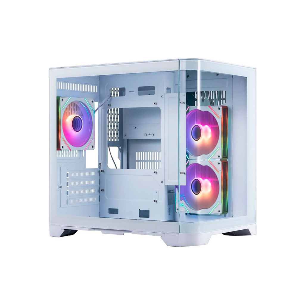 Корпус для ПК 1stPlayer UV5-WH-2FC7R-W-1FC7-W