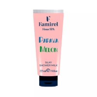 Famirel shower gel Silk milk Melon and papaya 225 ml (7290114085977)