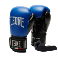 Боксерські рукавички Leone GN383 Thunder Blue 8 унцій (GN383_Blue_8oz)