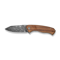 Knife Civivi Placoid, Wood, Damascus (C23079-DS1)