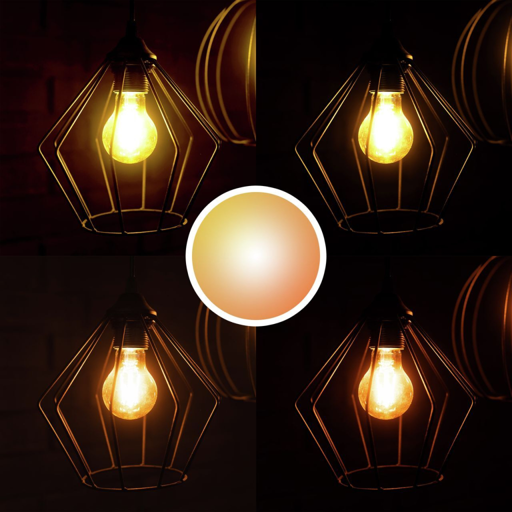 Розумна лампочка Trust E27 LED FILAMENT 470 Lumen, 1800-2700k, white (71287_TRUST)