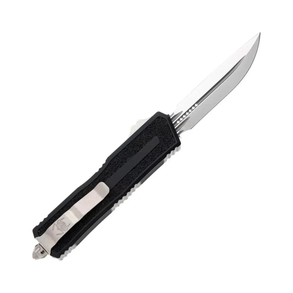 Ніж Microtech Scarab II Gen III D/E-S, stonewash, чорний (1180-10) Ніж Microtech Scarab II Gen III D/E-S, stonewash, чорний (1180-10)