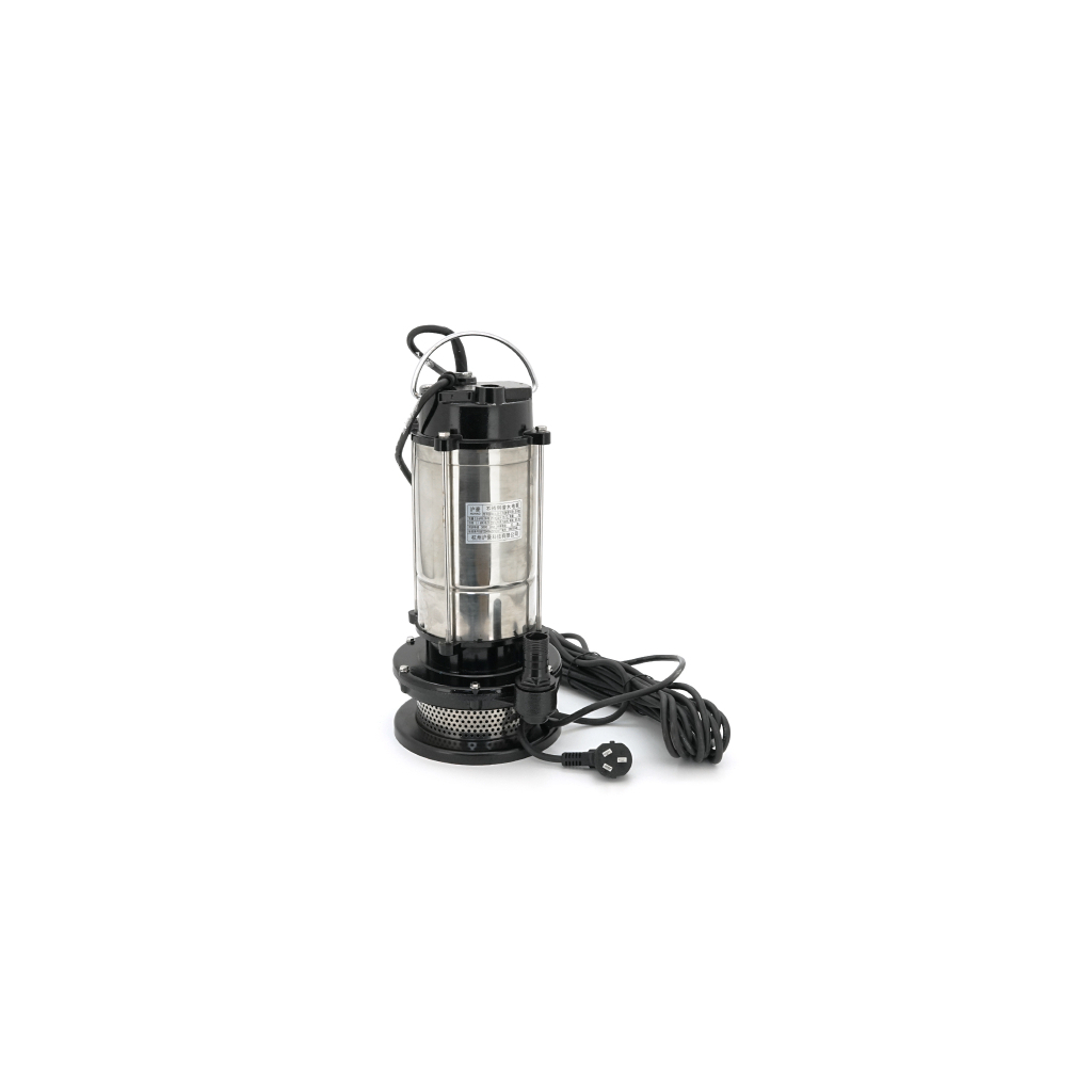 Заглибний насос Voltronic 1100W, 220V, до 2.5 м³/год, підйом до 25 м, 25мм, INOX, 410х195х225 мм, 11.180 кг. + перехідник (YT-P-1100-25)