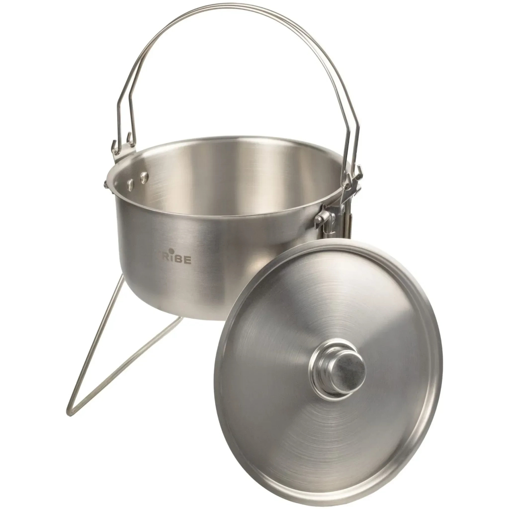 Котел туристичний Tribe Fire Pot 5,4 л сталевий (T-FH-0006-metal) Котел туристичний Tribe Fire Pot 5,4 л сталевий (T-FH-0006-metal)