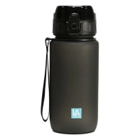 Water bottle Line Art La Plata 600 ml black (60014118LA-01)