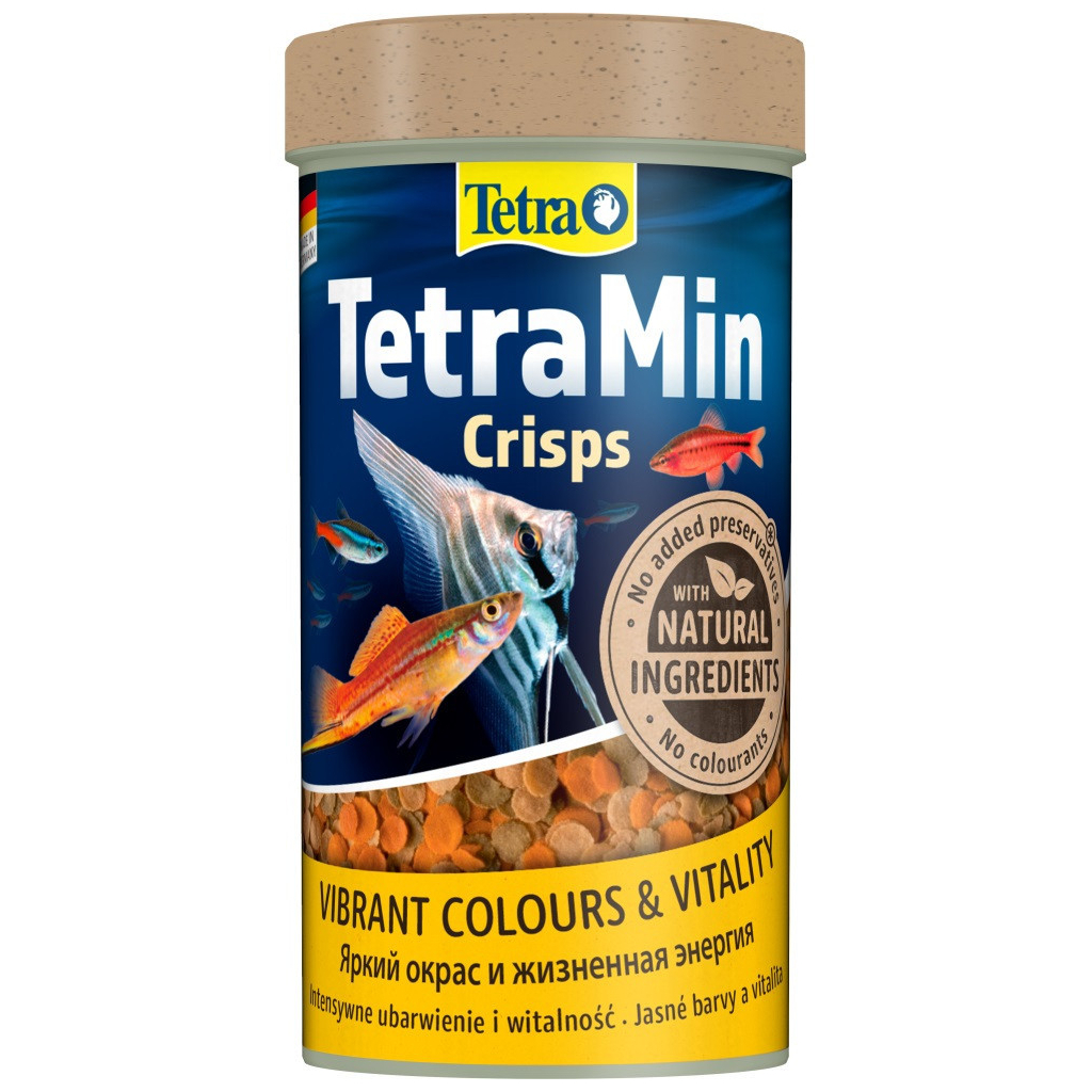 Корм для риб Tetra Min Crisps для акваріумних рибок чіпси 55 г/250 мл (4004218810273)