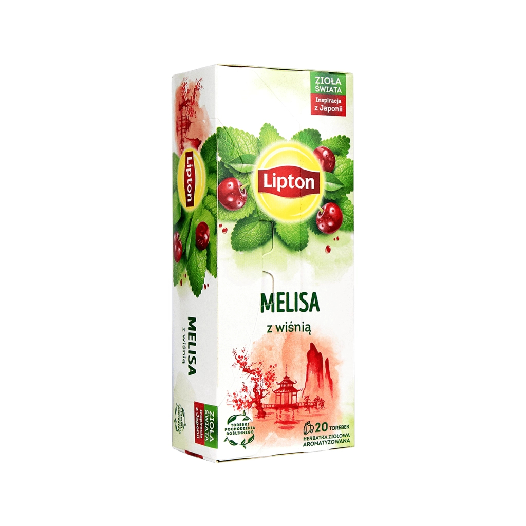Чай Lipton Cherry&Lemonbalm 20 пакетиків (5063270103951)