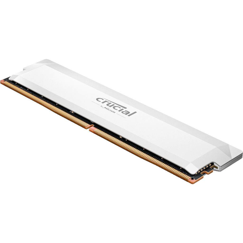 Модуль пам'яті для комп'ютера DDR5 16GB 6000 MHz Pro Overclocking White Micron (CP16G60C36U5W)