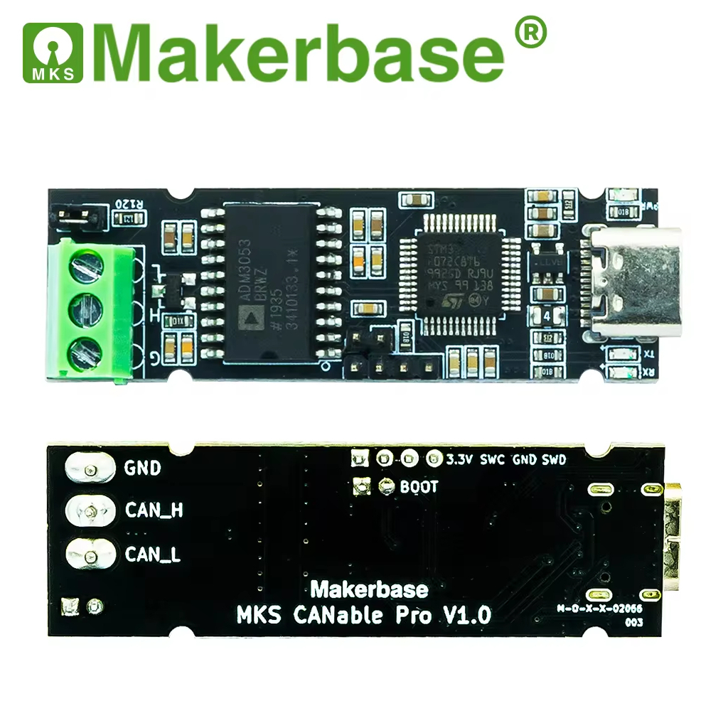 Адаптер Makerbase CANable USB to CAN canbus debugger analyzer adapter Isolated (MKS CANable) Адаптер Makerbase CANable USB to CAN canbus debugger analyzer adapter Isolated (MKS CANable)