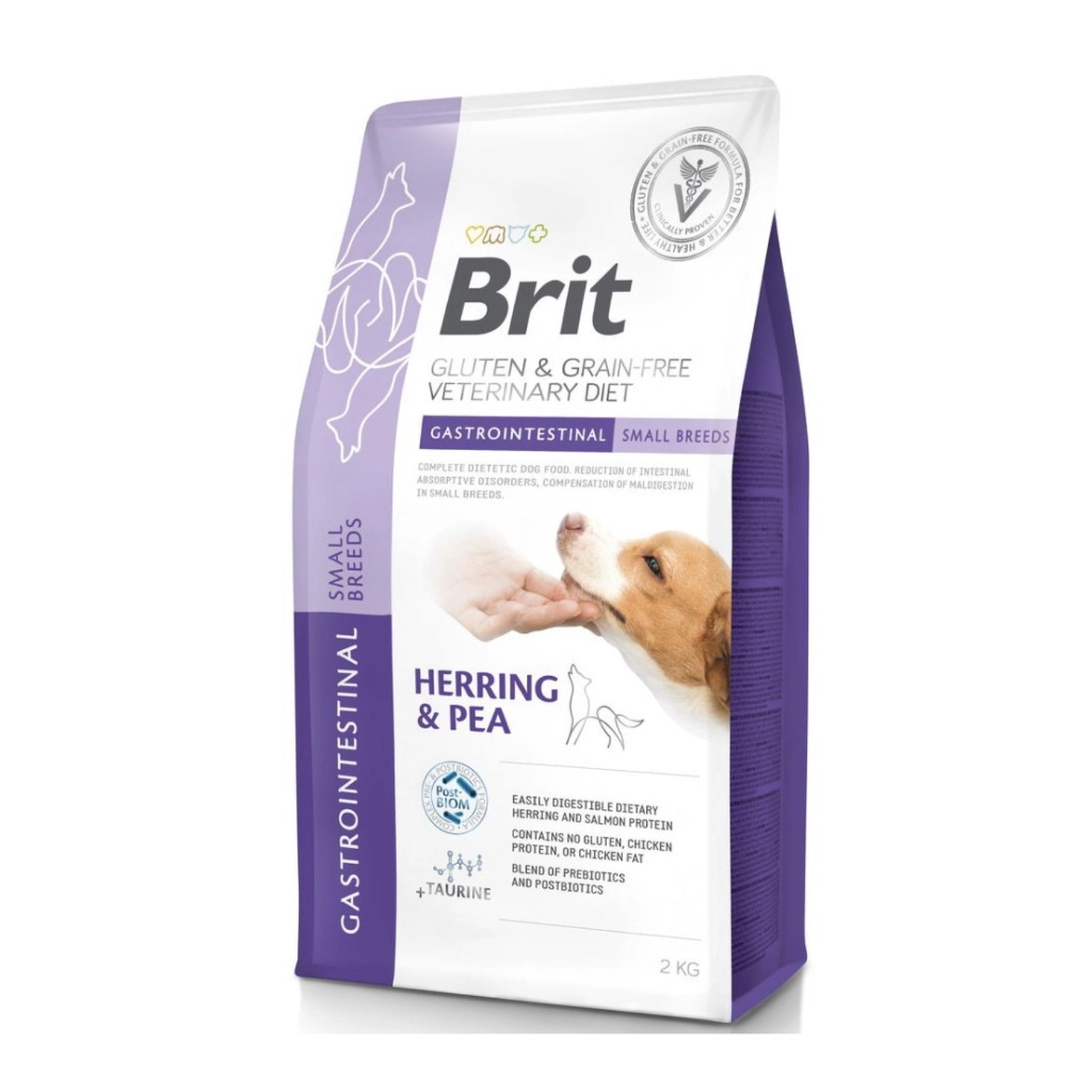 Сухий корм для собак Brit GF VetDiets Gastrointestinal Small Breeds з оселедцем 2 кг (8595602573714) Сухий корм для собак Brit GF VetDiets Gastrointestinal Small Breeds з оселедцем 2 кг (8595602573714)