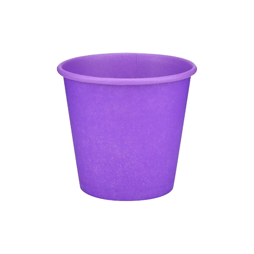 Стакани одноразові Buroclean LAVANDA CUP паперові 110 мл 50 шт (1080048)