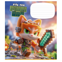 Notebook Pixel One Schoolboy 12 sheets cell (012-3749K)