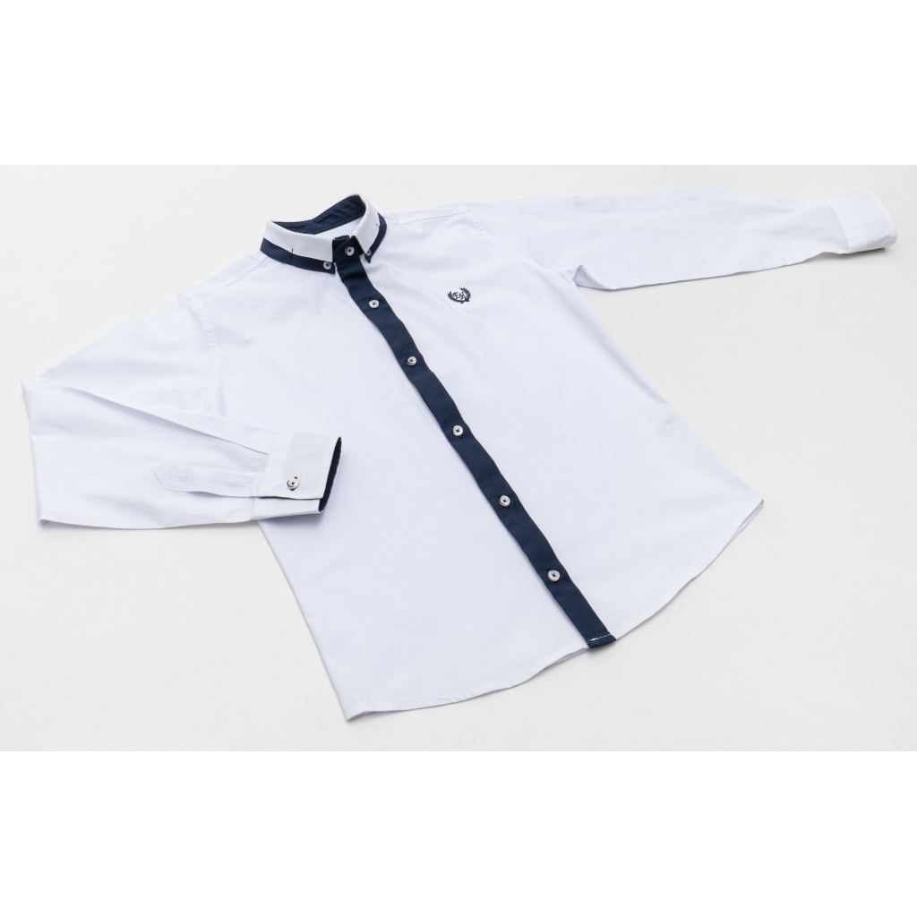 Сорочка дитяча Breeze з довгим рукавом (G-250-146B-white) Сорочка дитяча Breeze з довгим рукавом (G-250-146B-white)