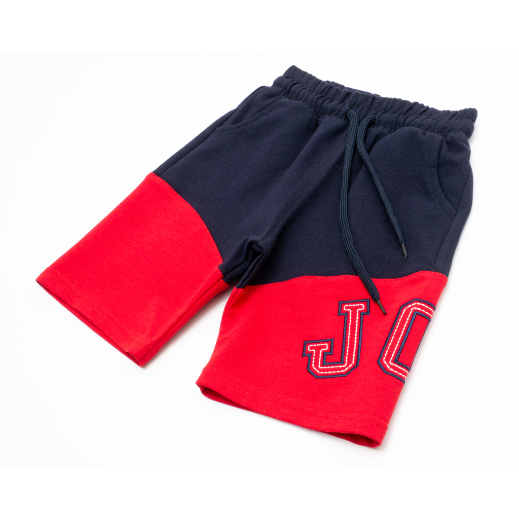 Шорти дитячі Joi трикотажні (Y-3013-116B-bluered) Шорти дитячі Joi трикотажні (Y-3013-116B-bluered)