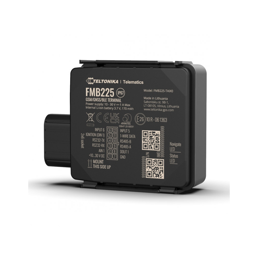 GPS-трекер для авто Teltonika FMB225 Professional Tracker External (FMB225)