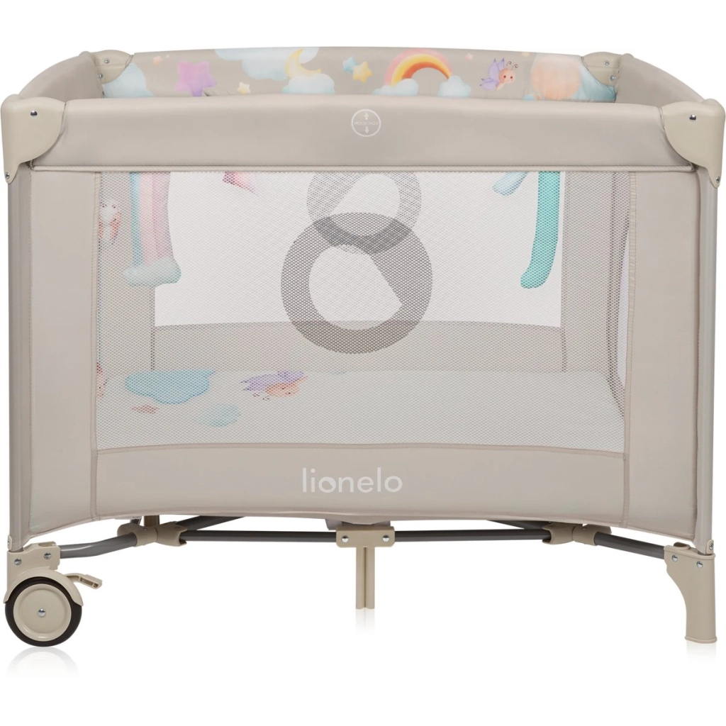 Дитячий манеж Lionelo MILLE PLUS GREY BEIGE (LO-MILLE PLUS GREY BEIGE) Дитячий манеж Lionelo MILLE PLUS GREY BEIGE (LO-MILLE PLUS GREY BEIGE)