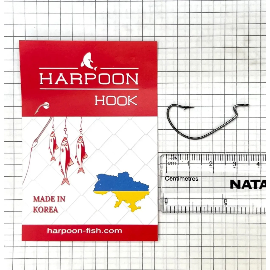 Гачок Harpoon OFFSET No.1/0 5шт (7407000008228)
