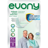 Diapers for adults Evony 4 Extra Large 8 pcs (8690536849154)