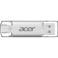 USB flash drive Acer 64GB UT300 USB-A/Type-C 3.2 Silver (BL.9BWWA.589)