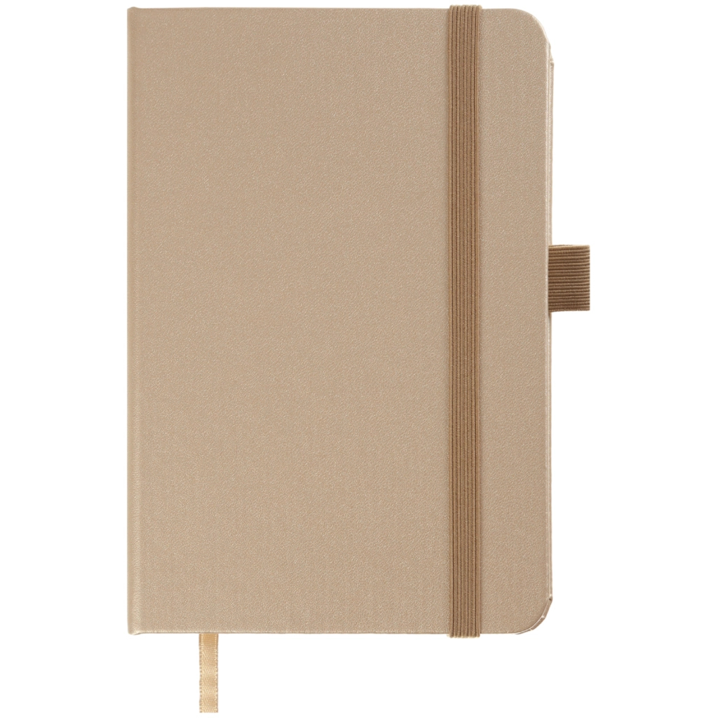 Книга записна Buromax ETALON 95 х 140 мм, 96 аркушів, клітинка, золотий (BM.296160-23)