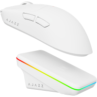 Мишка Ajazz AJ200P Wireless/Bluetooth/USB White (AJ200P-NL-AI-MC-W)