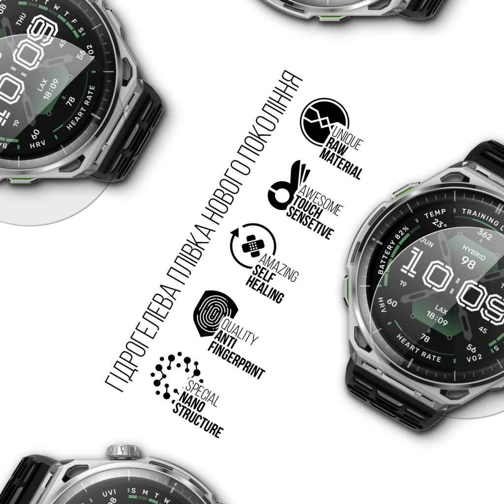 Плівка захисна Armorstandart hydrogel Amazfit Balance 3 6 pcs (ARM93573) Плівка захисна Armorstandart hydrogel Amazfit Balance 3 6 pcs (ARM93573)