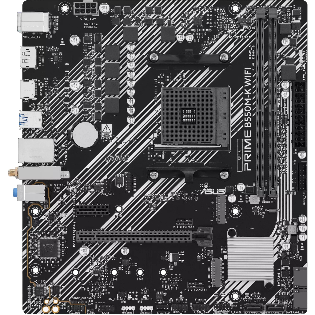 Материнська плата ASUS PRIME B550M-K WIFI