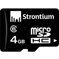 Карта пам'яті Strontium Flash Miсro-SDHC memory card 4Gb Class 6 (SR4GTFC6R)