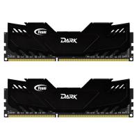 Модуль пам'яті для комп'ютера DDR4 16GB (2x8GB) 2800 MHz Dark Black Team (TDKED416G2800HC16ADC01)