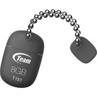 USB флеш накопичувач Team 8GB T151 Grey USB 2.0 (TT1518GC01)
