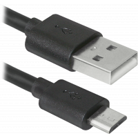 Дата кабель USB08-03BH USB - Micro USB, black, 1m Defender (87476)