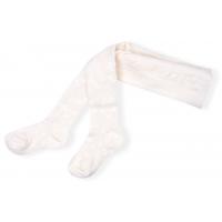 Колготки дитячі BNM ажурні в квіточку (M0C0301-1151-74G-beige)