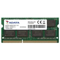 Модуль пам'яті для ноутбука SoDIMM DDR3 2GB 1600 MHz ADATA (AD3S160022G11-S)