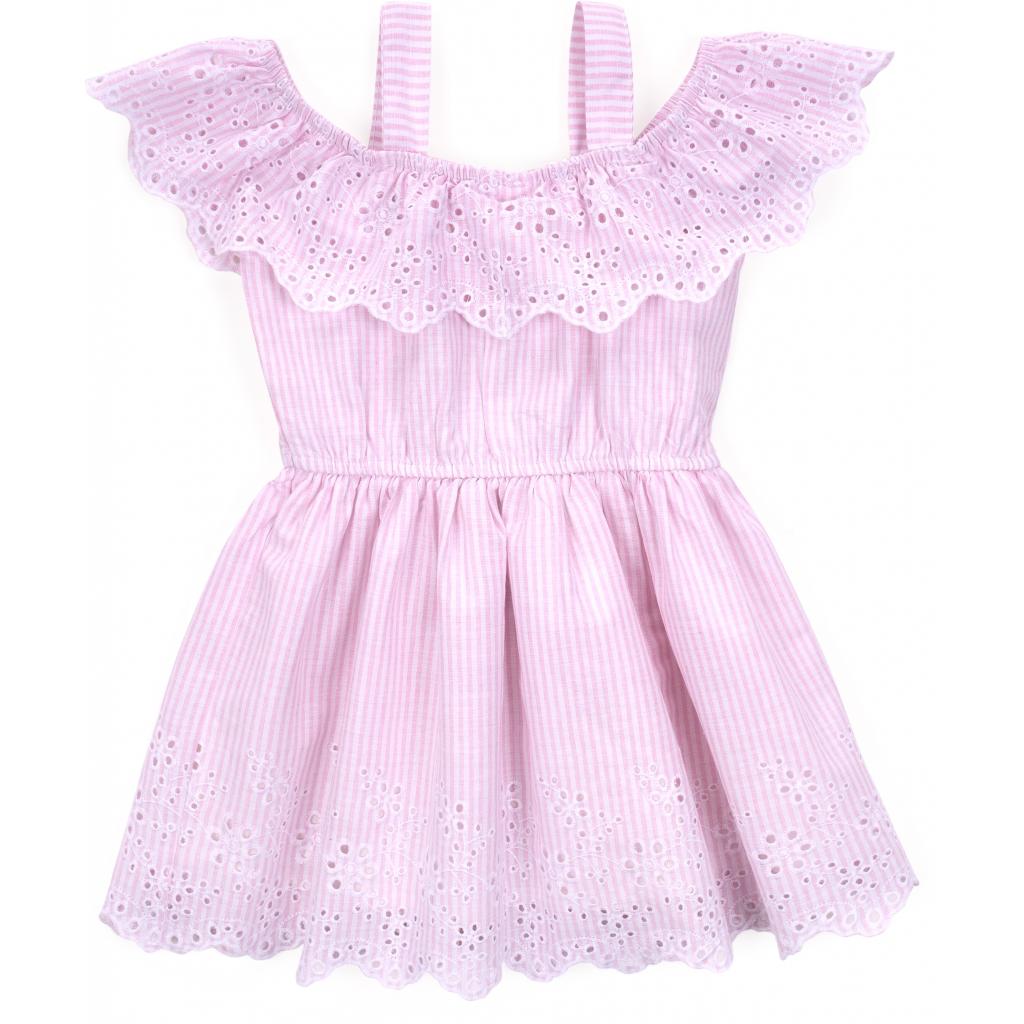 Плаття дитяче Bushra з вишивкою (201034-98G-pink)