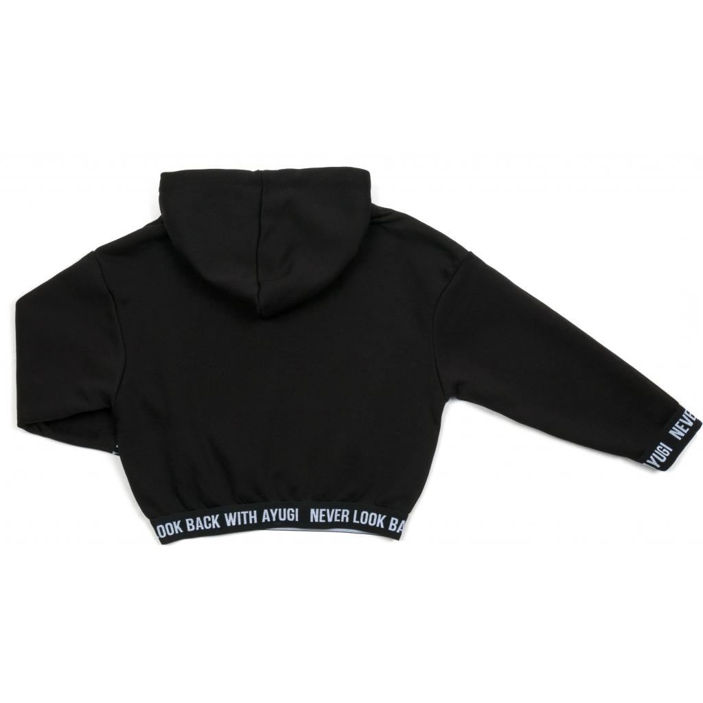 Кофта дитяча A-Yugi с капюшоном (4320-158G-black)