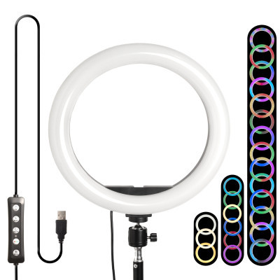 Blogger set XoKo BS-610 2in1 stand 160cm with RGB LED lamp 26cm, tripod 19cm (BS-610)