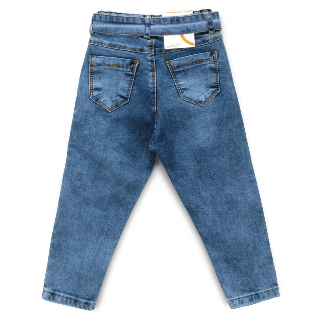 Джинси дитячі Sercino з поясом (58162-110G-blue)