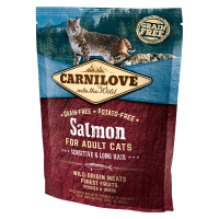 Dry food for cats Carnilove Cat Sensitive and Long Hair 400 g (8595602512294)