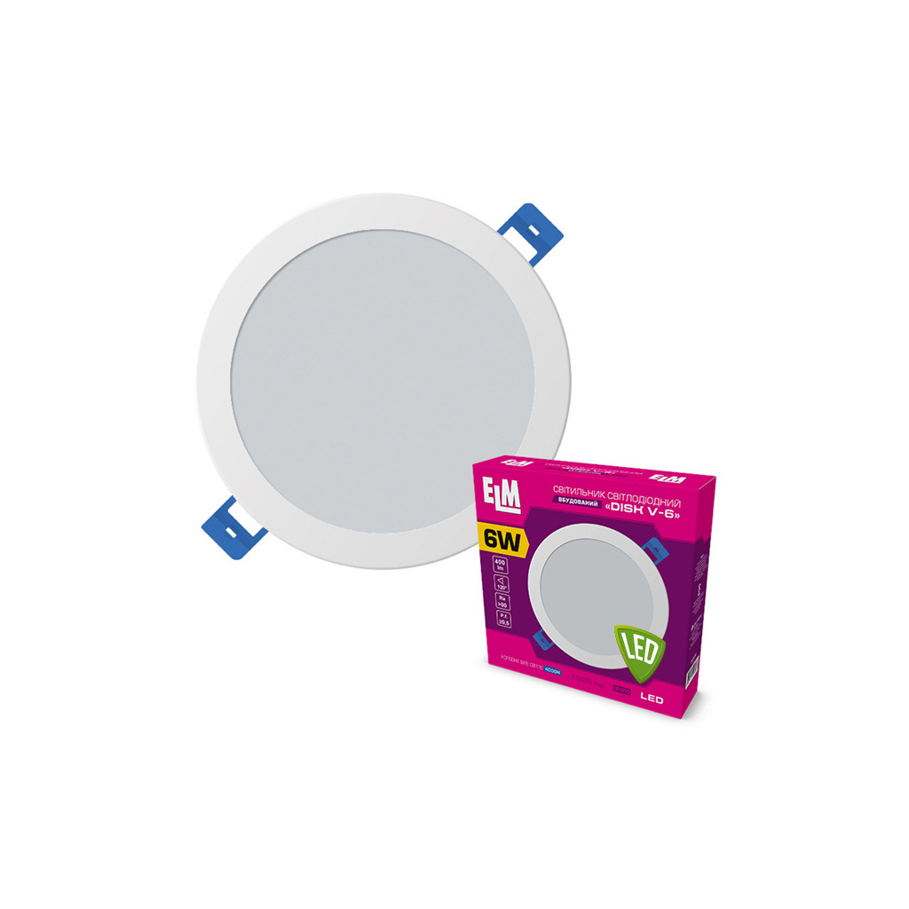 Світильник ELM Disk V - 6W 4000K (26-0084) Світильник ELM Disk V - 6W 4000K (26-0084)