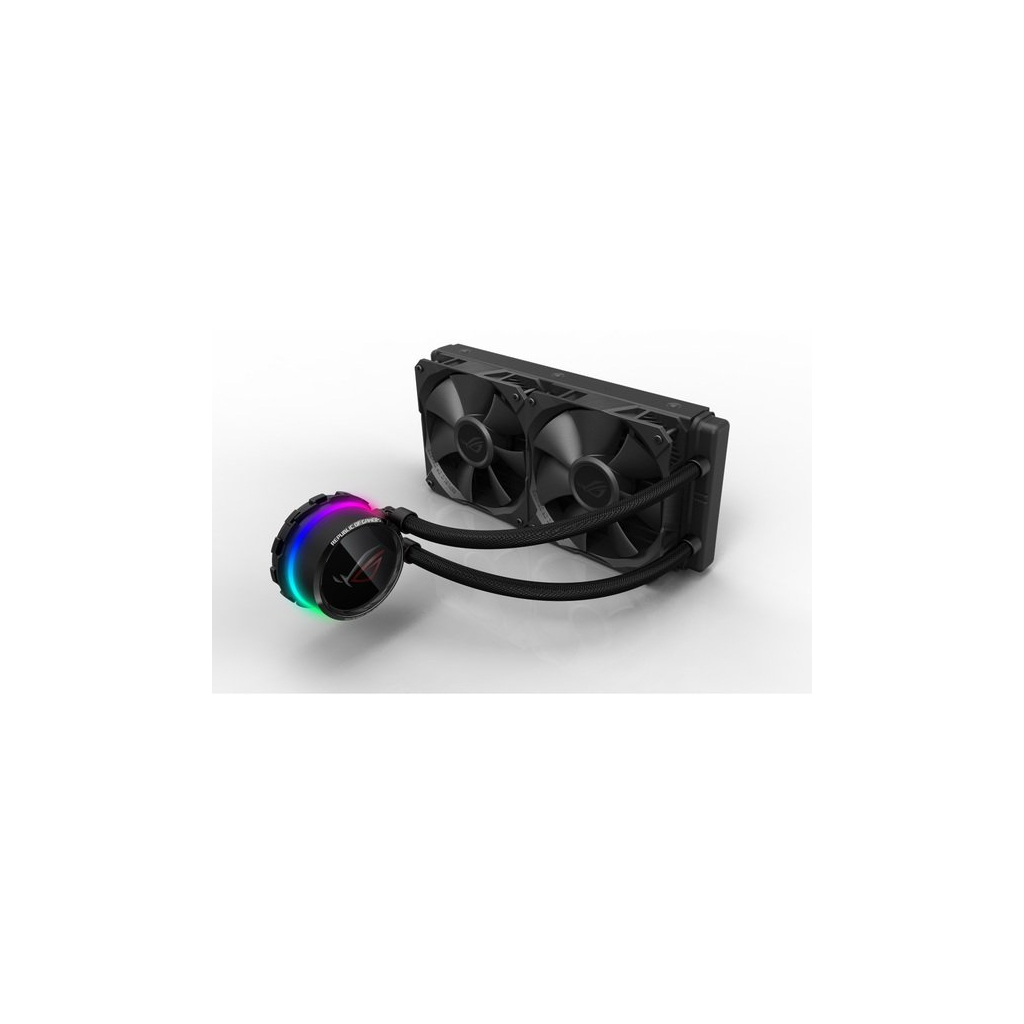 Система рідинного охолодження ASUS ROG RYUO 240 Intel LGA 115x,1366, 2011, 2011-3, 2066AMD AM4, TR4* OLED-дисплей (90RC0040-M0UAY0) Система рідинного охолодження ASUS ROG RYUO 240 Intel LGA 115x,1366, 2011, 2011-3, 2066AMD AM4, TR4* OLED-дисплей (90RC0040-M0UAY0)