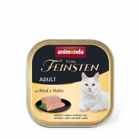 Pate for cats Animonda Vom Feinsten Adult with Beef + Chicken 100 g (4017721832083)