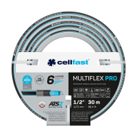 Hose for irrigation Cellfast MULTIFLEX PRO 1/2" 30m, 6 layers, up to 35 Bar, -20…+65°C (13-801)