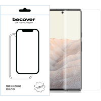 Скло захисне BeCover Google Pixel 6 Pro 3D Crystal Clear Glass (709282)