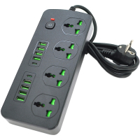 Network power filter Voltronic TV-T91, 4x, 8*USB+2PD Black (TV-T91-Black)